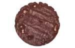 Puffed rice cake (with chocolate)