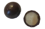 Dark chocolate (filled with marzipan)