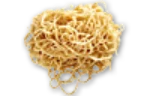 Pasta with egg (cooked)